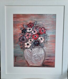 Lire la suite à propos de l’article Anémones pour vase – Inspiration Lalique