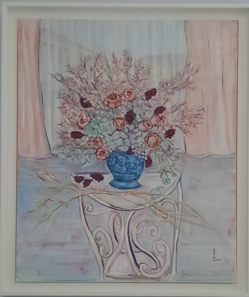 vase d'anduze - vue sur cour